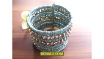 Bali Silver Beading Cuff Bracelets New Designs